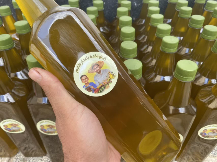 روغن زیتون فرابکر طارم آبانماهی صدرصد خالص