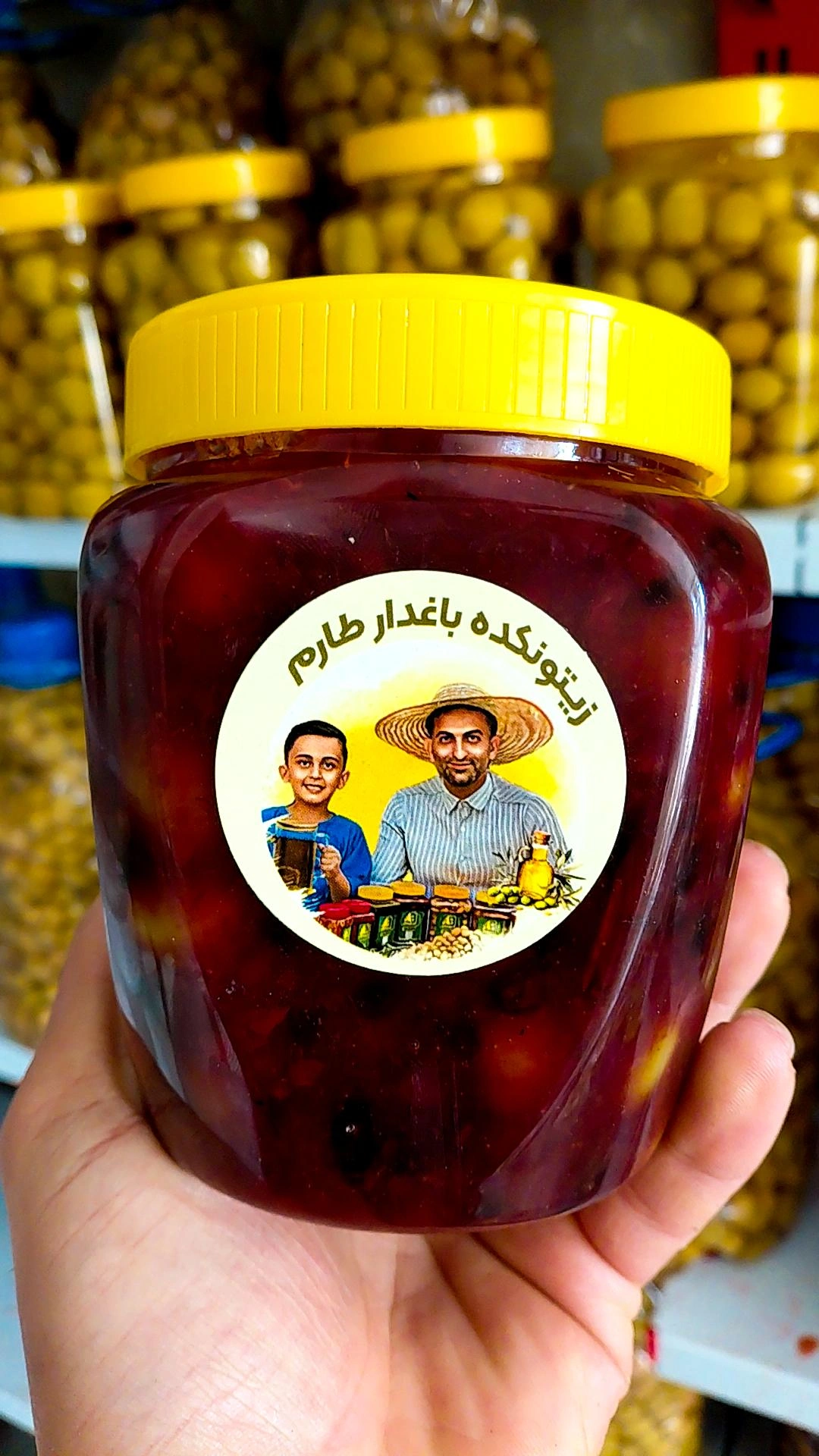 زیتون میکس آلبالو زرشک